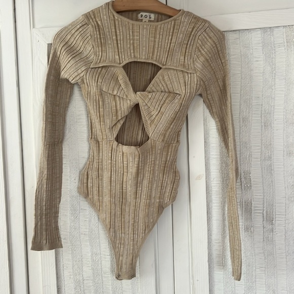 POL NEW cutout bodysuit size S - Picture 3 of 7